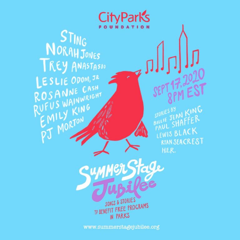 City Parks Foundation announces final line up for Summerstage Jubilee